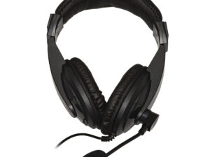 CUFFIA AUDIO CON MICROFONO ORIENTABILE CONNETTORE 1X3,5MM